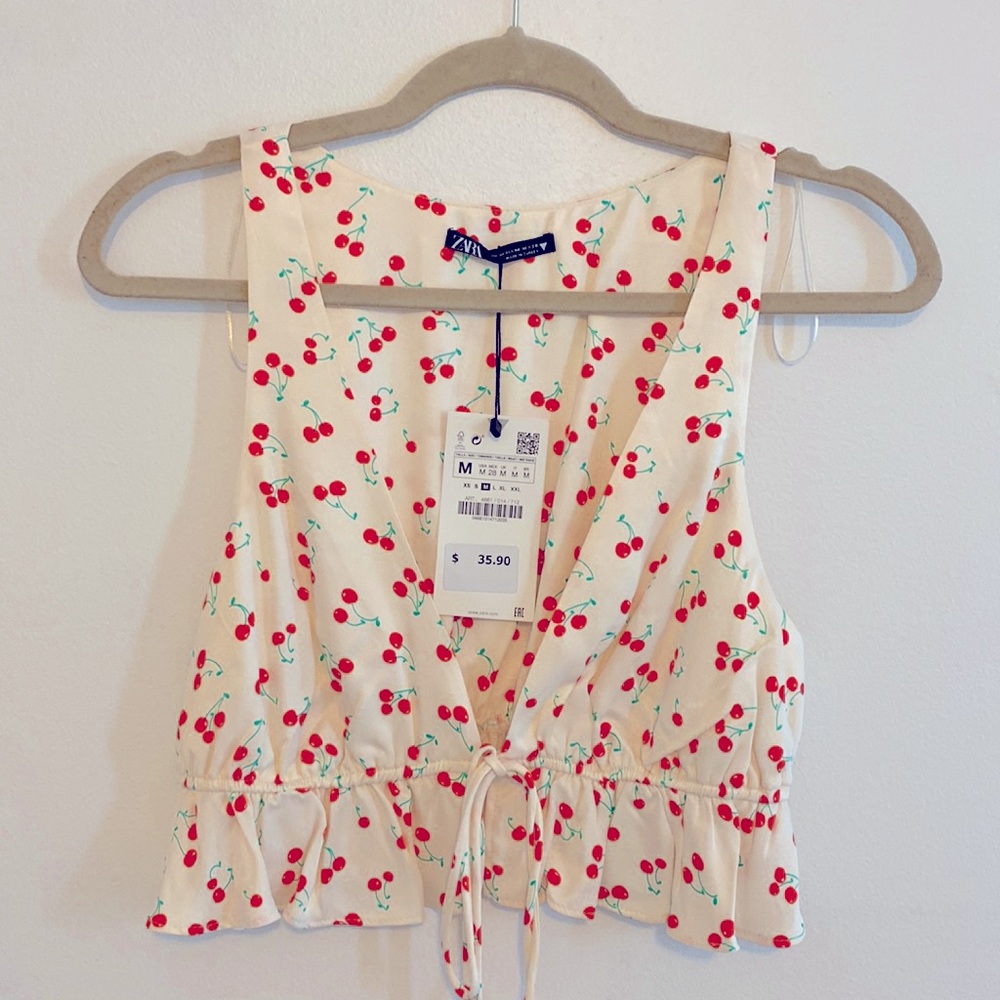 Zara crop top